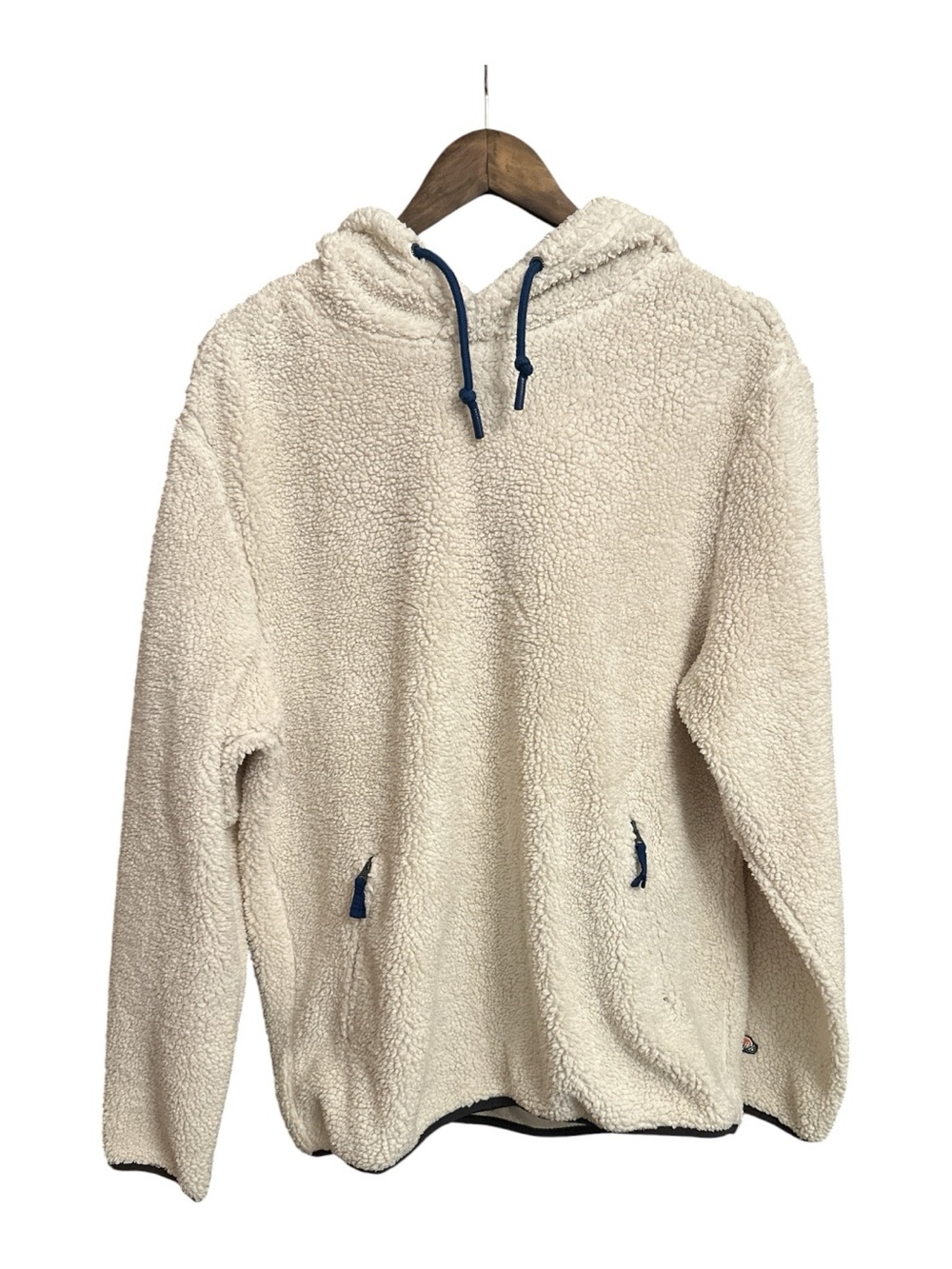 Chubbies Fleece Sherpa Hoodie Men’s Large Coastal Pullover Beach Bonfire Preppy